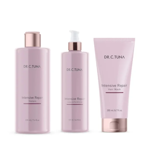Set Intensive Repair Farmasi Dr. C. Tuna para Cabello Maltratado