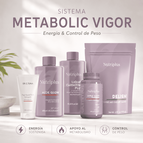 Metabolic Vigor Nutriplus Farmasi | Energía y Control de Peso